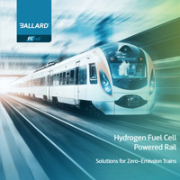 用于零排放火车的氢燃料电池动力铁路解决方案